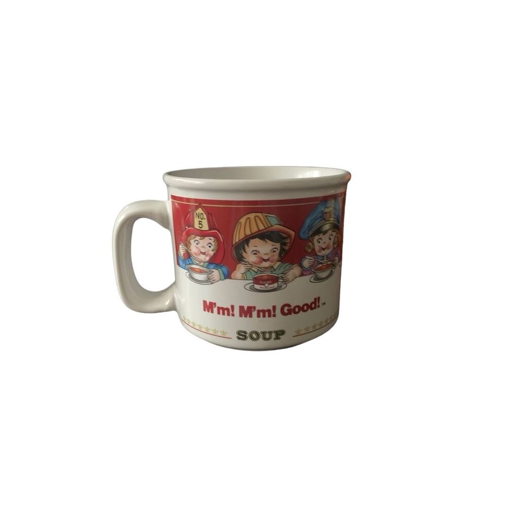 Vintage Campbell’s Kids Soup Cup Mug Bowl 1993 Fireman, Policeman, and Nurse